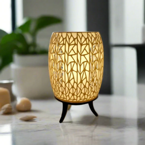  Ultra Red Tech Mtandao 3D-Printed Table Lampshade -Made In Kenya