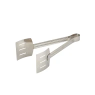 Neville Genware S/St. Wide Blade Serving Tongs 9.5"/ 240mm 7cm Width