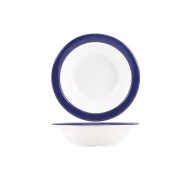 Neville GenWare Melamine Blue Band Oatmeal Bowl 15.2cm/ 6" 