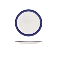 Neville GenWare Melamine Blue Band Plate 16cm/ 6.25" 16.8 x 2cm (Dia x H)