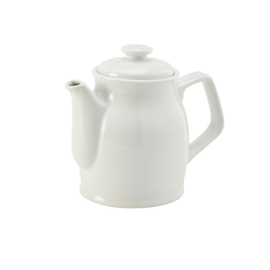 Neville Genware Porcelain Teapot, 850ml / 85cl/ 30oz