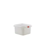 Neville GenWare Polypropylene Professional Storage Container GN 1/6, 1.9Litre Capacity