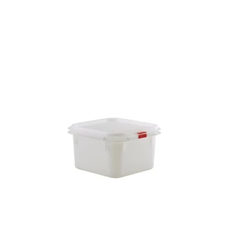 Neville GenWare Polypropylene Professional Storage Container GN 1/6, 1.9Litre Capacity