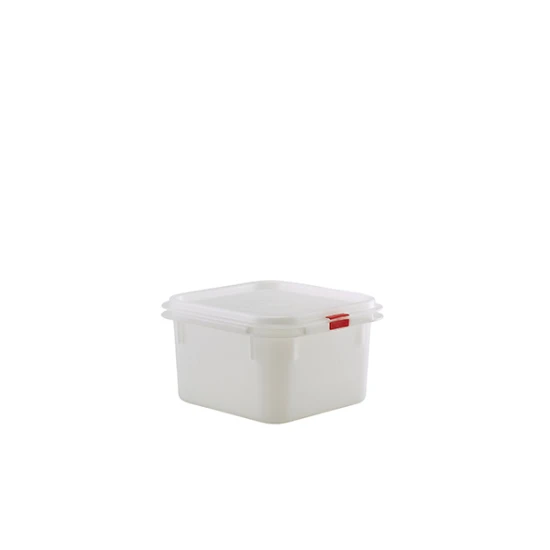 Neville GenWare Polypropylene Professional Storage Container GN 1/6, 1.9Litre Capacity