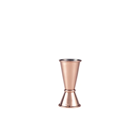 Neville Genware Copper Jigger 20/ 40ml - 20/40ml - 10/30ml Increments