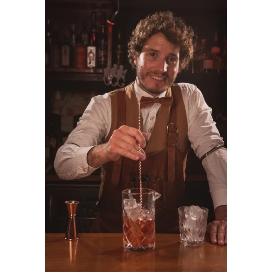 Neville Genware Copper Jigger 25/ 50ml - 25/50ml - 15/35ml Increments