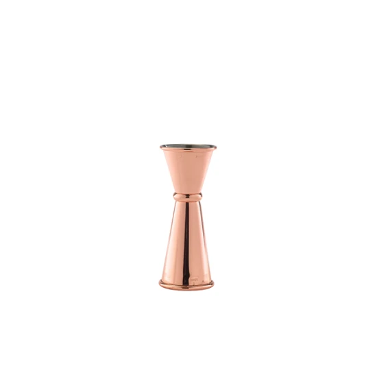 Neville Genware Copper Jigger 25/ 50ml - 25/50ml - 15/35ml Increments