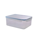Neville GenWare Polypropylene Clip Lock Storage Container, 5.5 Litres