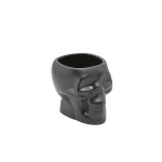 Neville Genware Cast Iron Effect Skull Tiki Mug, 400ml / 40cl/ 14oz