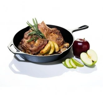 Lodge Pre-Seasoned Cast-Iron Skillet, 13.25-inch