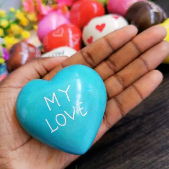 Undugu Love Hearts Handcrafted Soapstone Keepsake - 1 Piece, Assorted Colours, UNLOVAST Shop quality Undugu Love Hearts Handcrafted Soapstone Keepsake - 1 Piece, Assorted Colours in Kenya from vituzote.com Shop in-store or online and get countrywide delivery!