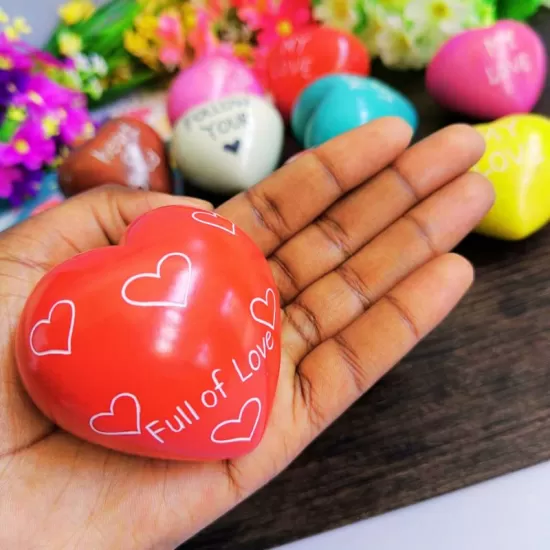 Undugu Love Hearts Handcrafted Soapstone Keepsake - 1 Piece, Assorted Colours, UNLOVAST Shop quality Undugu Love Hearts Handcrafted Soapstone Keepsake - 1 Piece, Assorted Colours in Kenya from vituzote.com Shop in-store or online and get countrywide delivery!