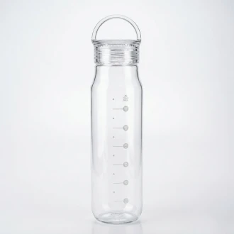 VZ BPA-Free Tritan Clear Water Bottle with Handle, 700ML