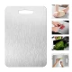 VZ Stainless Steel  & Titanium Cutting Board, 39x28cm