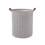 VZ Laundry Basket Foldable, Waterproof , Collapsible Laundry Hamper, 65L, Grey