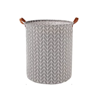 VZ Laundry Basket Foldable, Waterproof , Collapsible Laundry Hamper, 65L, Grey