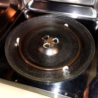 VZ Microwave Replacement Turntable Glass Plate – 24cm -  Y-Type