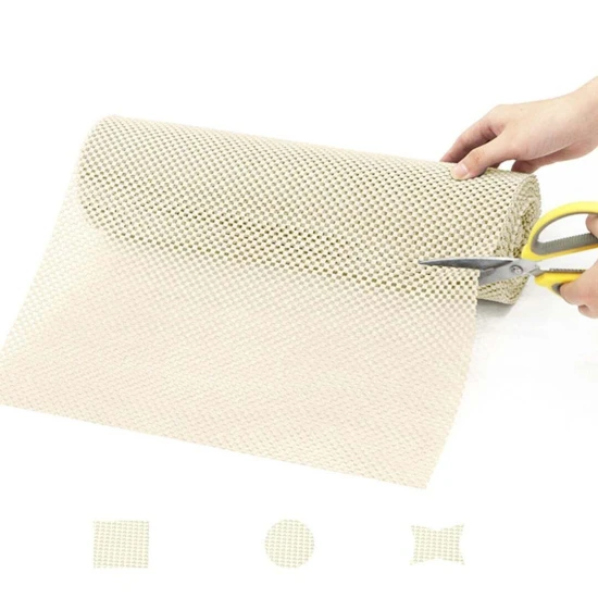 VZ Drawer Liners Washable Drawer and Shelf Liners, Non-Slip Non-Adhesive for Kitchen Cabinet Drawer Liners Mat S,nk Protector for Home Office , 30cm x 150cm -Beige