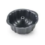 KitchenCaft IP 7IN NS FLUTED CAKE PAN GRY