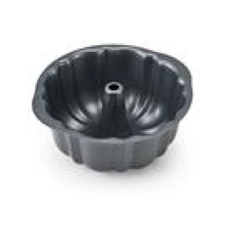 KitchenCaft IP 7IN NS FLUTED CAKE PAN GRY