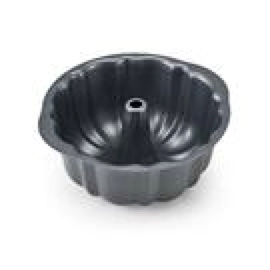 KitchenCaft IP 7IN NS FLUTED CAKE PAN GRY