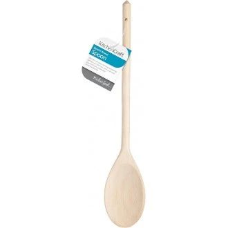 KitchenCraft Beech Wood 30cm Spoon