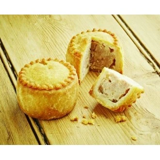 Kitchen Craft 7 cm Home Made Beech Wood Pork Pie Dollies, Beige