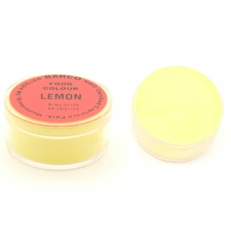 Barco Red Label Lemon Powder Colour 10ml Tub