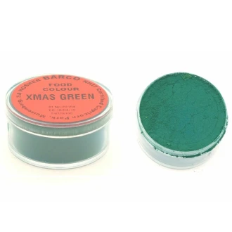 Barco Red Label Xmas Green Powder Colour 10ml Tub