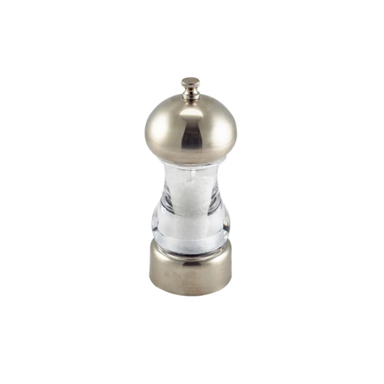 Neville Genware Chrome Top Salt/ Pepper Grinder 14cm 14cm/5.5" (H)