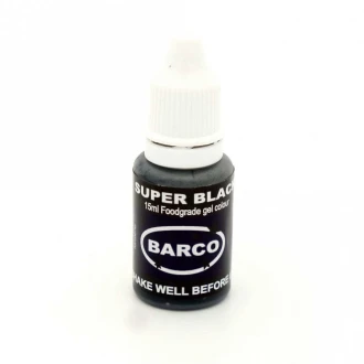 Barco Super Black Icing Gel, 15ml