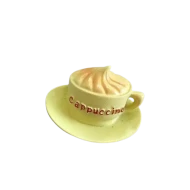 VZ Fridge Magnet, Cappuccino Cup, 4 cm