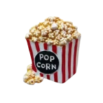 VZ Fridge Magnet, Miniature Popcorn, 5 cm