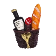 VZ Fridge Magnet, Bionic Shopping Basket, 7 cm