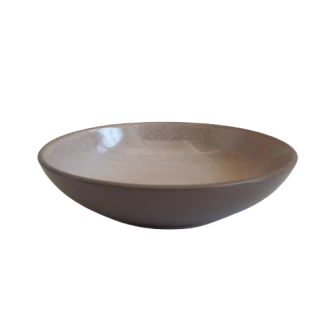 Dunelm Sandy Brown Pasta Bowl, 20 cm