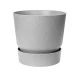 Elho Greenville Round Pot & Base Living Concrete- 20cm, 8711904356934 Shop quality Elho Greenville Round Pot & Base Living Concrete- 20cm in Kenya from vituzote.com Shop in-store or online and get countrywide delivery!