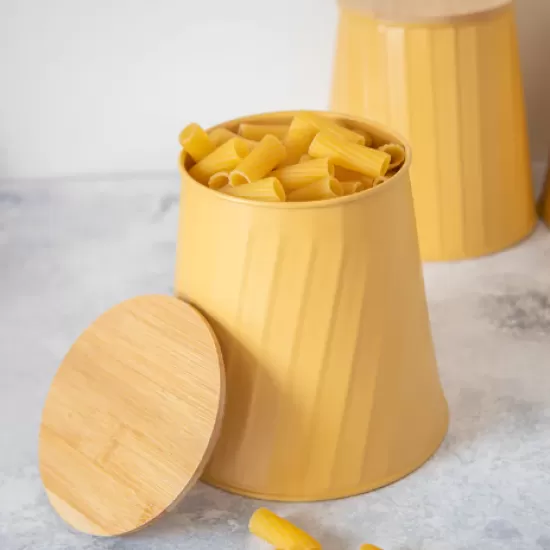 Kitchen Craft Storage Canisters Set of 3, 1 Litre, Yellow, KCTCSSETYEL Shop quality Kitchen Craft Storage Canisters Set of 3, 1 Litre, Yellow in Kenya from vituzote.com Shop in-store or online and get countrywide delivery!