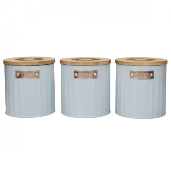 Shop quality Kitchen Craft Tea, Coffee and Sugar Canisters Set of 3, 1 Litre, Light Blue in Kenya from vituzote.com Shop in-store or online and get countrywide delivery!
