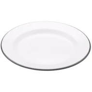 Living Nostalgia Enamel Dinner Plate, 24cm