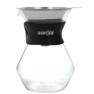 La Cafetière Glass Coffee Dripper and Carafe, 3-Cup