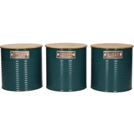 Kitchen Craft Tea, Coffee and Sugar Canisters Set of 3, 1 Litre, Teal, KCTCSSETTEAL Shop quality Kitchen Craft Tea, Coffee and Sugar Canisters Set of 3, 1 Litre, Teal in Kenya from vituzote.com Shop in-store or online and get countrywide delivery!