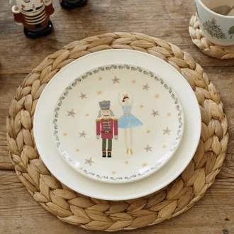 The Nutcracker Collection Sugar Plum Fairy Canape Plate,17cm