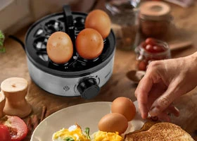 Egg poachers and egg boilers for healthy cooking in Kenya — KitchenCraft and Duronic egg cookers