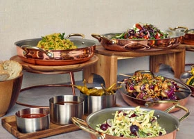 Serving trays platters and buffet equipment for hotels and restaurants in Kenya