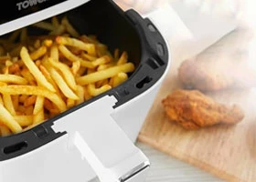 Hot air circulation technology in air fryers