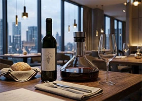 Wine glasses decanters and wine serving accessories in Kenya