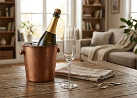 Luxury whisky glasses and champagne accessories in Kenya