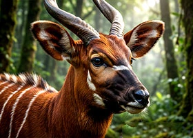 Mountain Bongo conservation Kenya