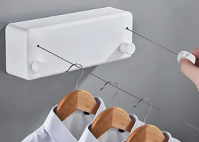 Clothes airers and retractable clotheslines for indoor use in Kenya at Vituzote