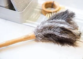 Genuine ostrich feather dusters in Kenya — Living Nostalgia KitchenCraft range at Vituzote